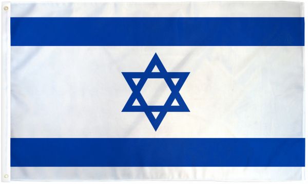 ISRAEL FLAG 2’ x 3’ Poly 19.99